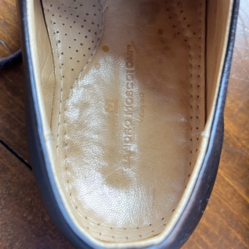 Sandro Moscoloni Vineyard Brown Split Toe Oxfords 8.5D